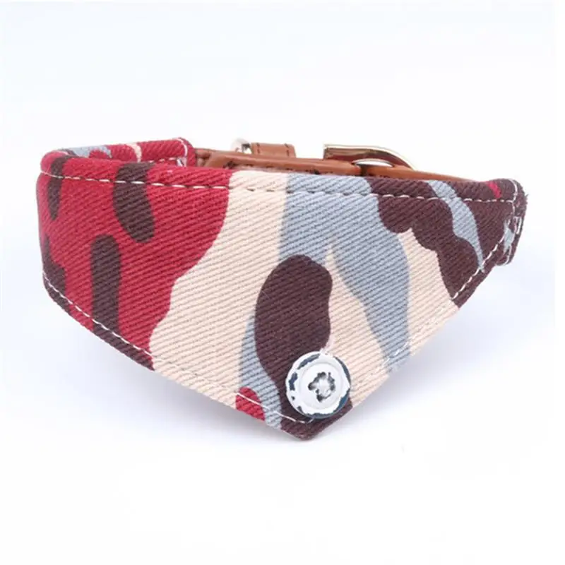 Plaid Cane Bandana Camouflage Cucciolo Del Gatto Del Cane Bavaglini Collare Dell\'animale Domestico Bandana Collari Per Cani di Piccola Taglia Gatti