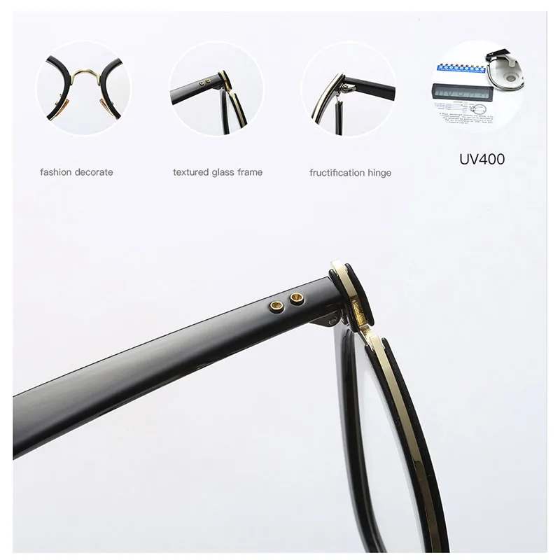 Woman Semi-Transparent Optical Eyeglasses Fashion Frame Spectacles for Women Prescription Eyewear Glasses Frame