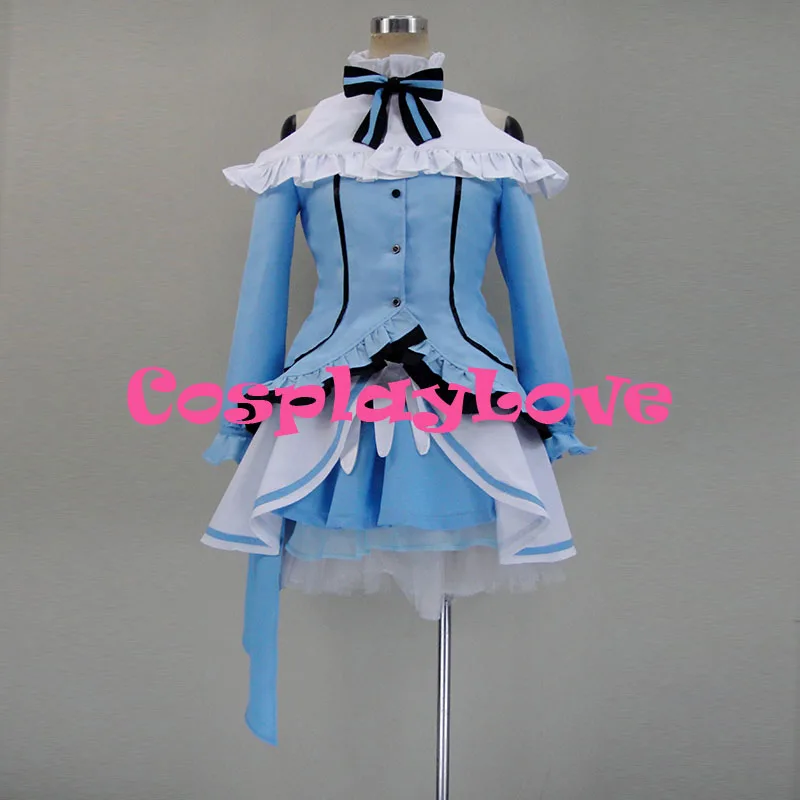 New Custom Made Japanese Anime Love Live! Season 2 KiRa-KiRa Sensation! Ayase Eli Cosplay Costume CosplayLove Halloween