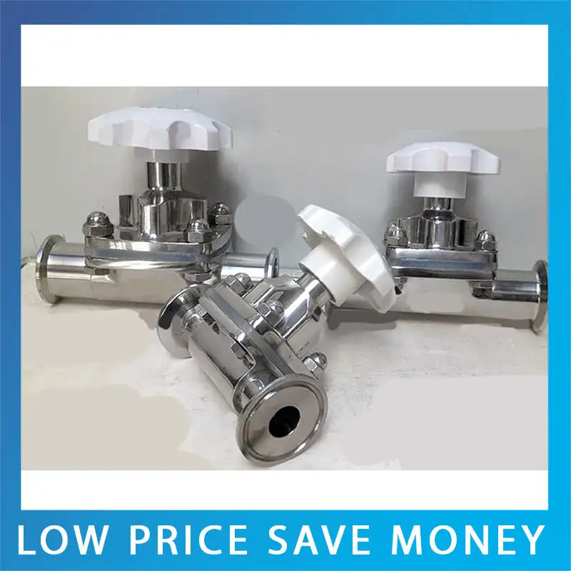 

DN51 Factory Wholesale Stainless Steel Diaphragm Valve Sanitary Quick Diaphragm Diaphragm 316L