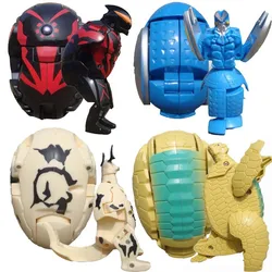 Cartoon toys Deformation dinosaur Monster egg Anime toys deformation robot dino Gashapon children educational toys