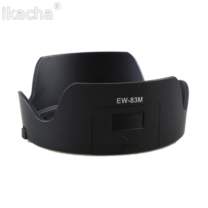 EW-83M Bayonet Mount Lens Hood Shade for Canon EF 24-105mm f/3.5-5.6 IS STM Lens Camera Accessories