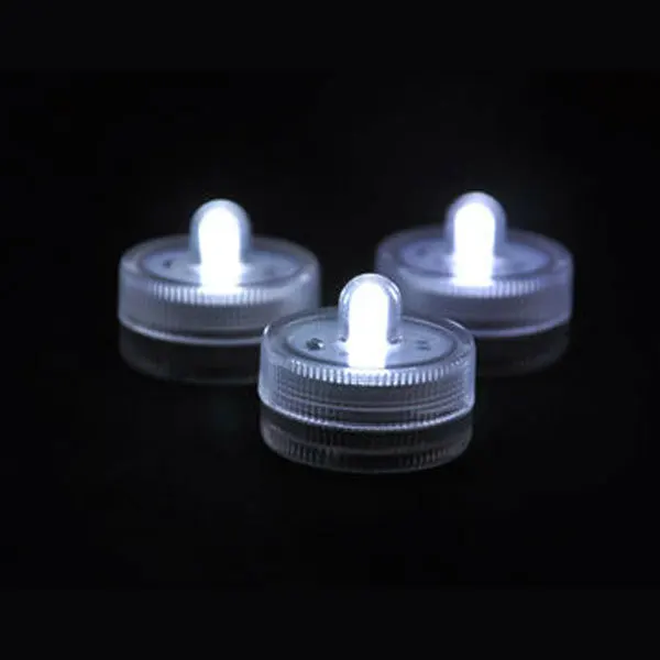 2016 Express Shipping 100pcs/lot Submersible Led Candle light, Waterproof led light for wedding party vases decorations