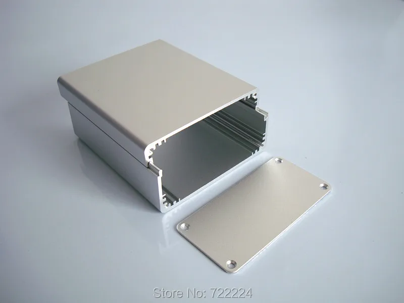 4 pcs/lot 90*44*100mm electronic aluminum case junction box small project profiles aluminum alloy shell  PCB shell