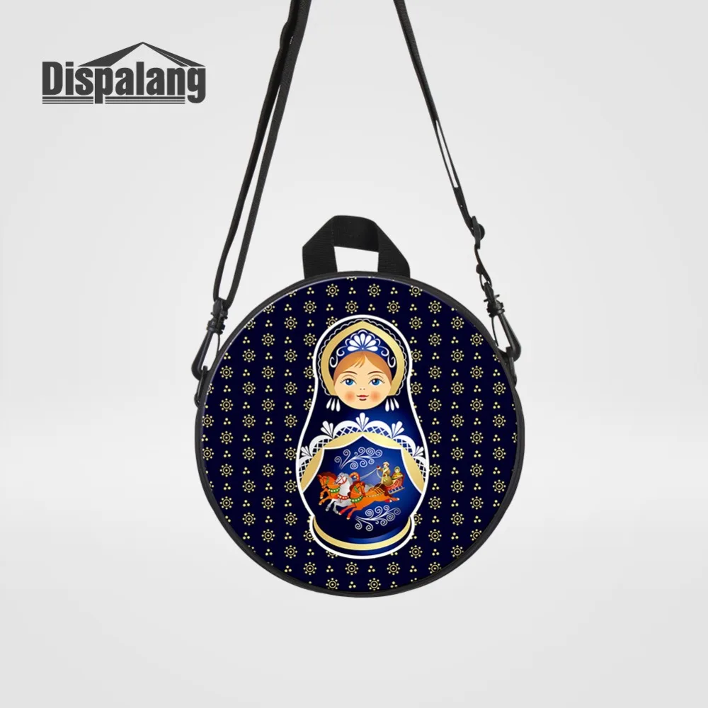 

Russia Matryona Matryoshka Doll Mini Messenger Bags For Women Cartoon Crossbody Schoolbags For Girls Fashion Flap For Traveling