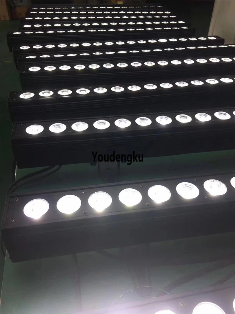 4 pieces 18pcs*15W China hot dmx led bar RGBWA led wall washing light christmas indoor led wall washer light