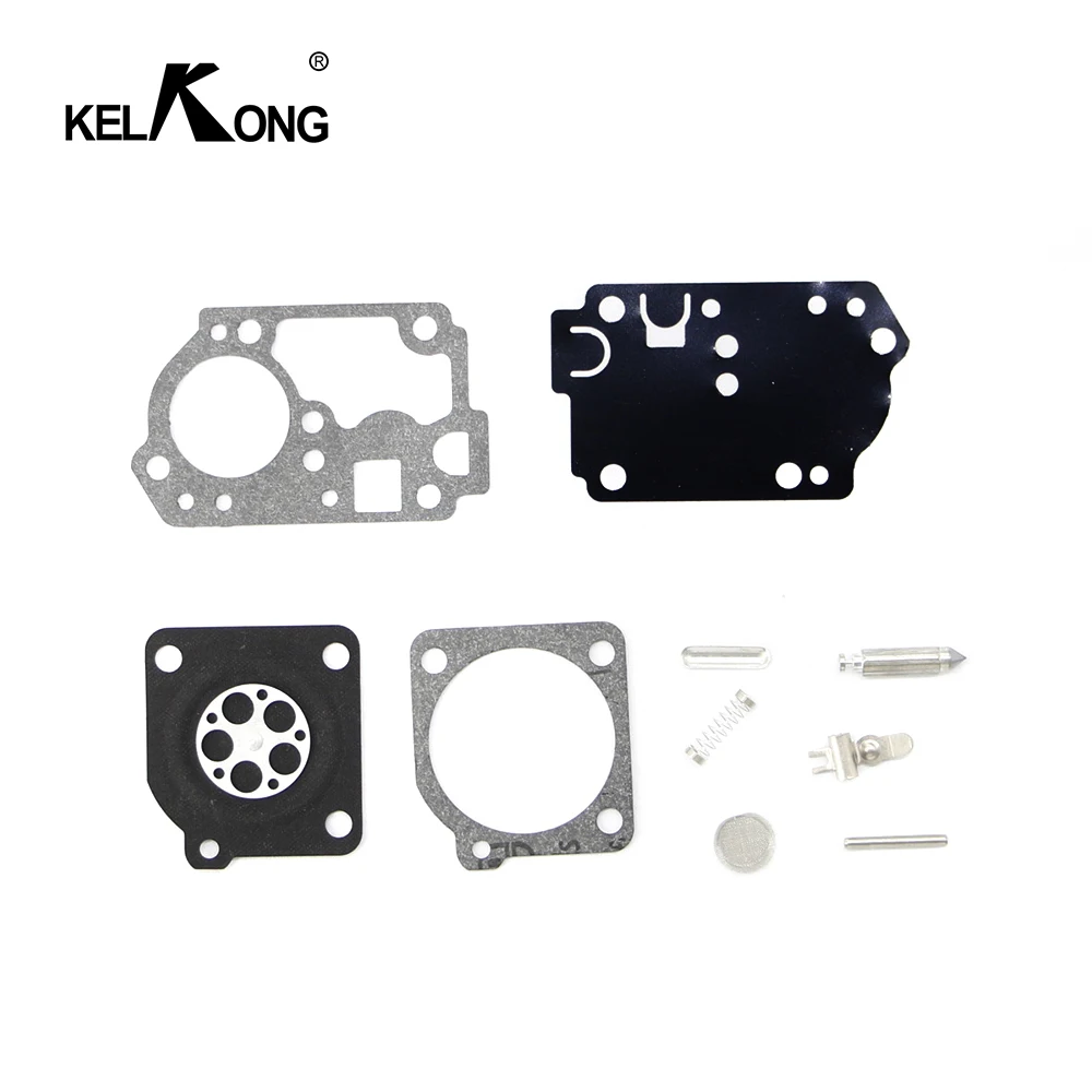 KELKONG Carburetor Carb Rebuild Kit For ZAMA RB-142 C1U-W32 C1U-W32A Repair For Homelite Trimmer Blower