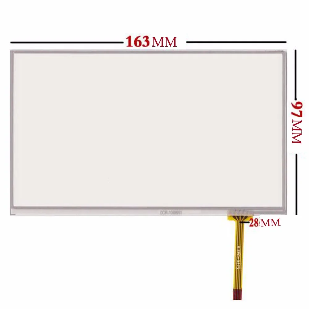 

New 7'' touch screen digitizer panel For Texet TB-710HD TB-740HD 163*97mm