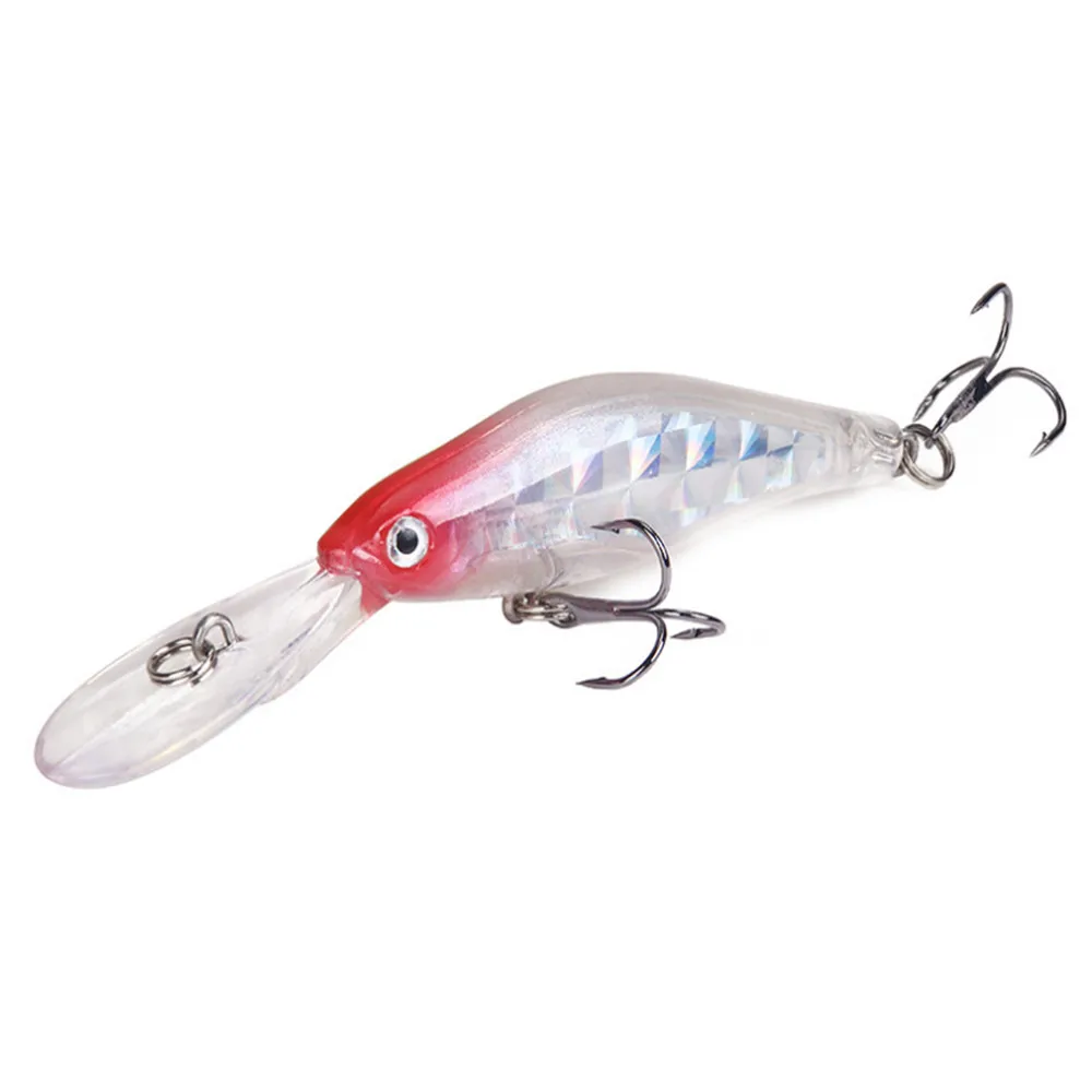 1 pz 9.5cm 7g esche da pesca Laser qualità professionale pesciolino Wobblers Crankbait artificiale fare plastica pesce Peche Swimbait