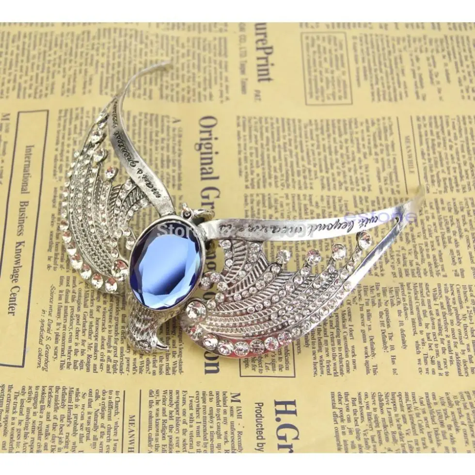 Fashion Ravenclaw Lost Diadem Tiara Crown Horcrux Deathly Hallows prom witc Wholesale