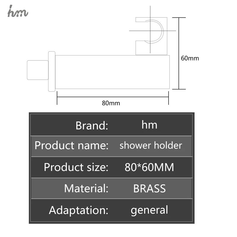 "Suporte para chuveiro ajustável,