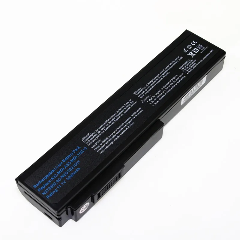 Laptop Replacement Battery A32-M50 for Asus N53 N53D N53DA N53J N53JF N53JG N53JL N53JN N53JQ N61 N61D N61J N61JA N61JQ N61JV