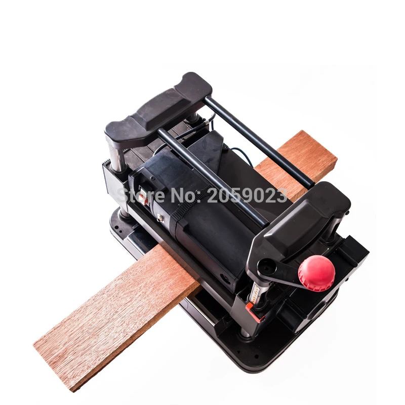 Cepillo de madera de 12 pulgadas, 220V, 1500W, exquisita máquina de corte de cuchillo plano de escritorio, Industrial/doméstico, alimentación automática, cepilladora de carpintería