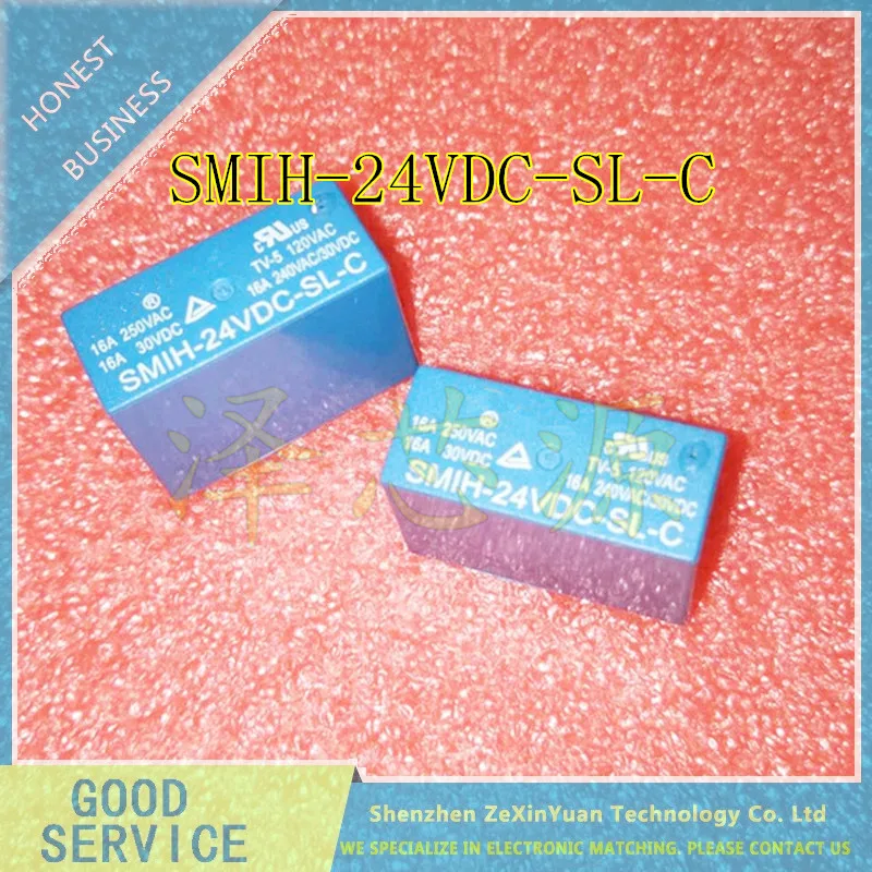 

10PCS/LOT RELAYS SMIH-24VDC-SL-C 14FH 24V 8PIN PCB TYPE 24V DC POWER RELAYS NEW ORIGINAL