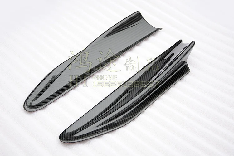 Fit for Subaru BRZ GT86 carbon fiber  leaves board stiker   patch