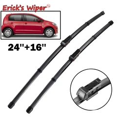 Erick's Wiper LHD Front Wiper Blades For VW UP Up! Seat MII Skoda Citigo 2011 - 2020 Windshield Windscreen Window Brushes 24