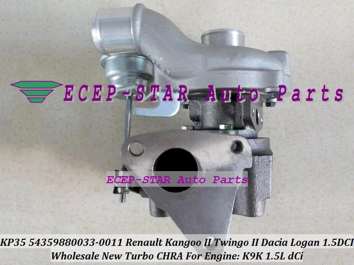 KP35 54359880011 54359880033 8200507852 Turbo Tubrine Turbocharger For Renault Kangoo II Twingo II Dacia Logan 04- K9K 1.5L dCi