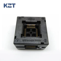 TQFP44/FQFP44/QFP44 to DIP44 Burn in Socket Pitch0.8 ICSize10x10 Open Top Test Adapter 44pin 30V 50mΩ wire connector test seat