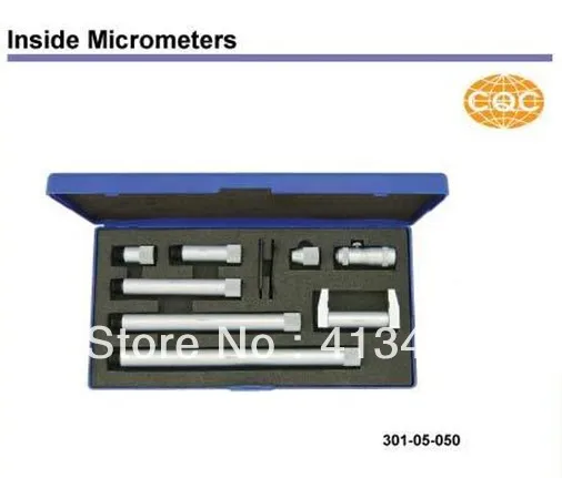 

Inside Micrometers 50-150mm.2-6inch.301-12-050 The stem diameter micrometer