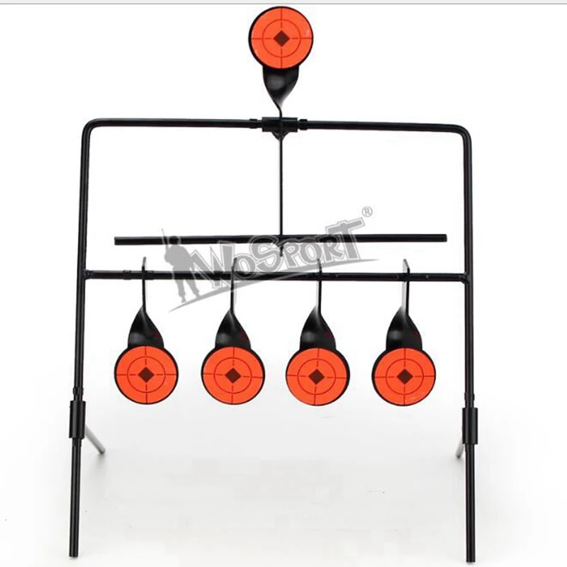 High Quality Airsoft BB Gun Shooting Target 5/7/9 Paintball Archery Resetting Target Rated for .22/.177 Caliber Training