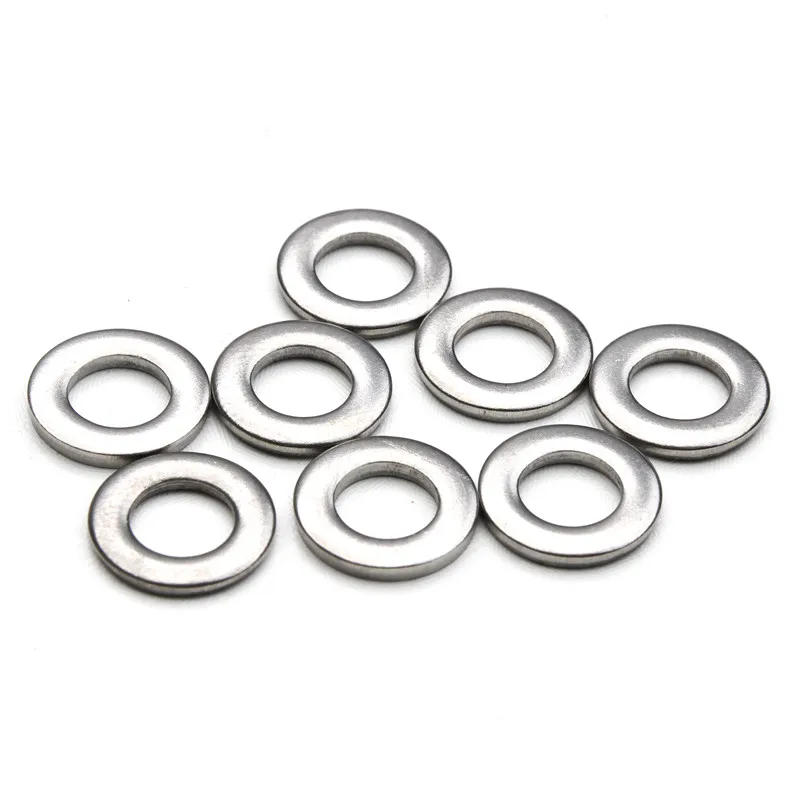 304 Rvs M6 50 Stuks Platte Machine Wasmachine Plain Washer Bolt Voor Hardware Accessoires Kit