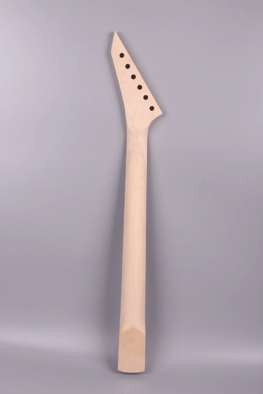 25.5 INCH  unfinishede lectric  guitar neck 24 fret   floyd rose locking nut. maple made  and rosewood fingerboard 031#