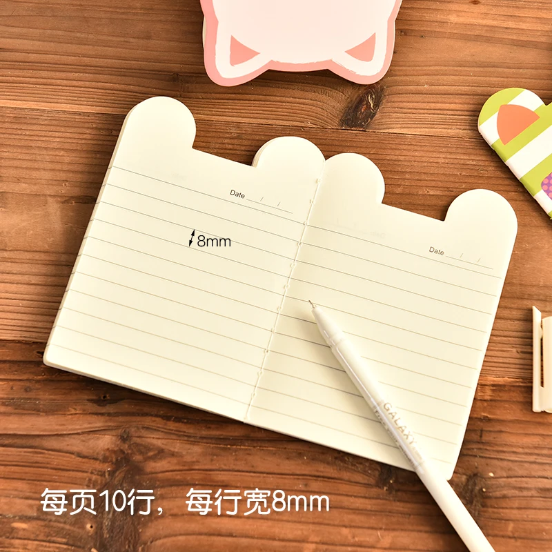 10 pcs/lot Cute small note Book Pupils Note Diary Wholesale Creative Mini Notepad Portable Student Prize Stationery