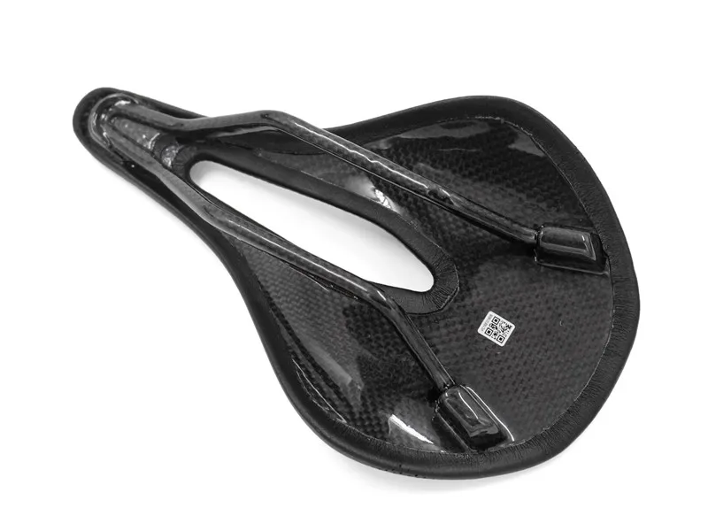 Carbon + Leder Rennrad Sattel MTB Fahrrad Sättel Mountainbike Racing Sattel PU Atmungsaktive Weiche Sitzkissen Carbon Schienen – Detail 14