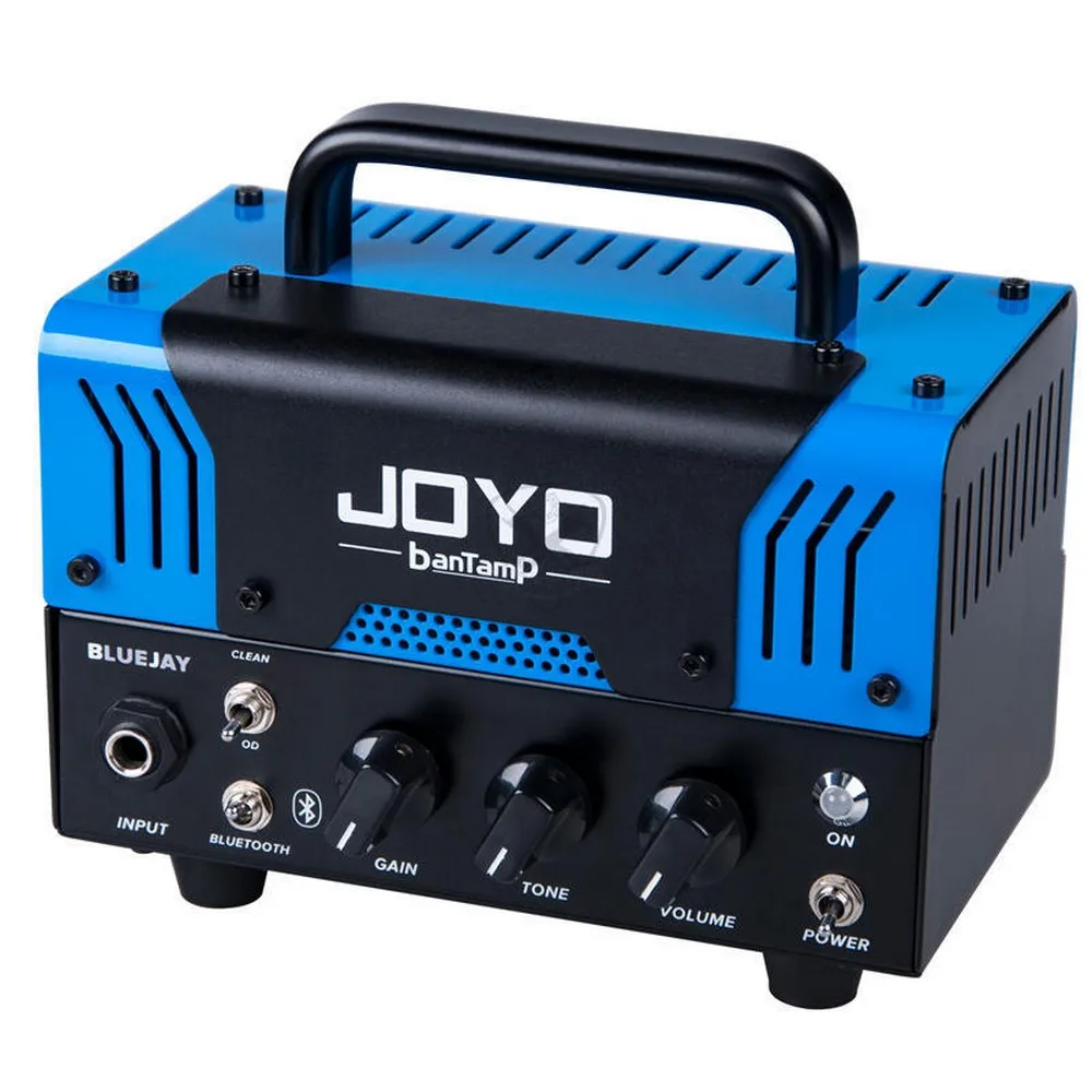 JOYO BLUEJAY Guitar Amplifier Head Tube Dual Channel Speaker banTamP 20W Preamp Portable Mini Amp Musical Instrument Accessories