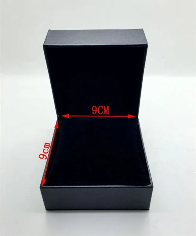 Black Leather Watch Box New Luxury Watch Box With Pillow Wholesale Jewelry Box Gift Box 26 Can Be Customized LOGO