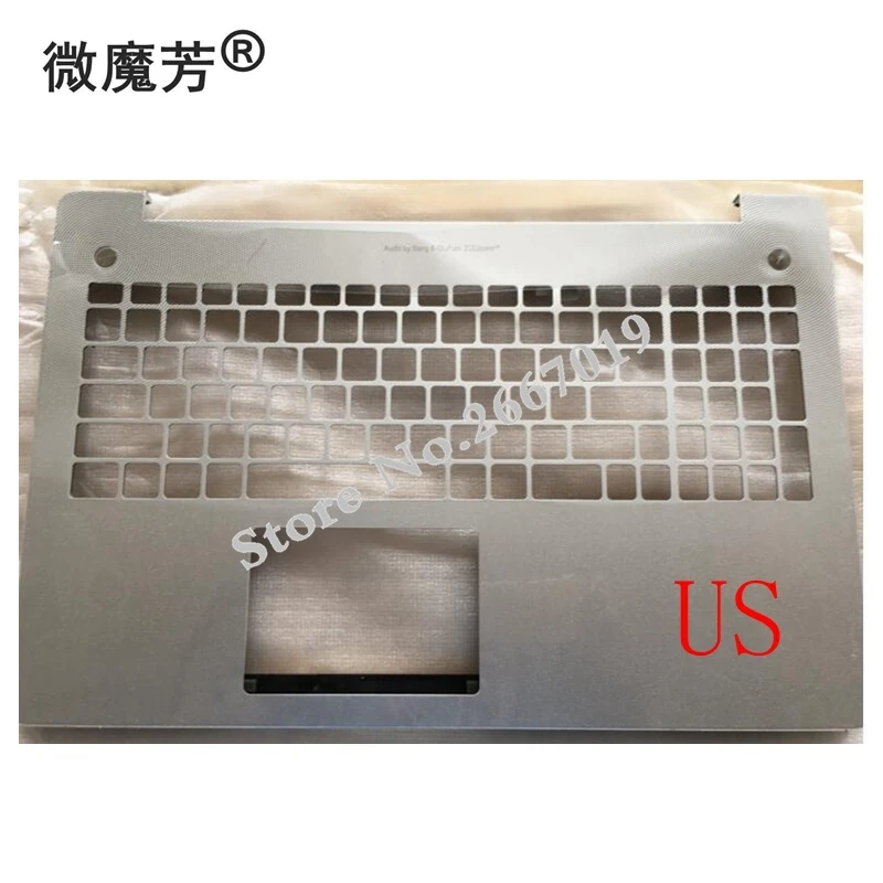 US/UK/JP layout New Cover For ASUS N550 N550JV Palmrest COVER C shell 13N0-P9A0241 13NB00K1AM0241