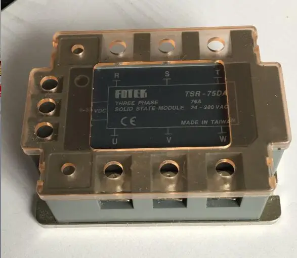 

TSR-75DA Three-phase SSR input 4-32V DC load 24-380V AC