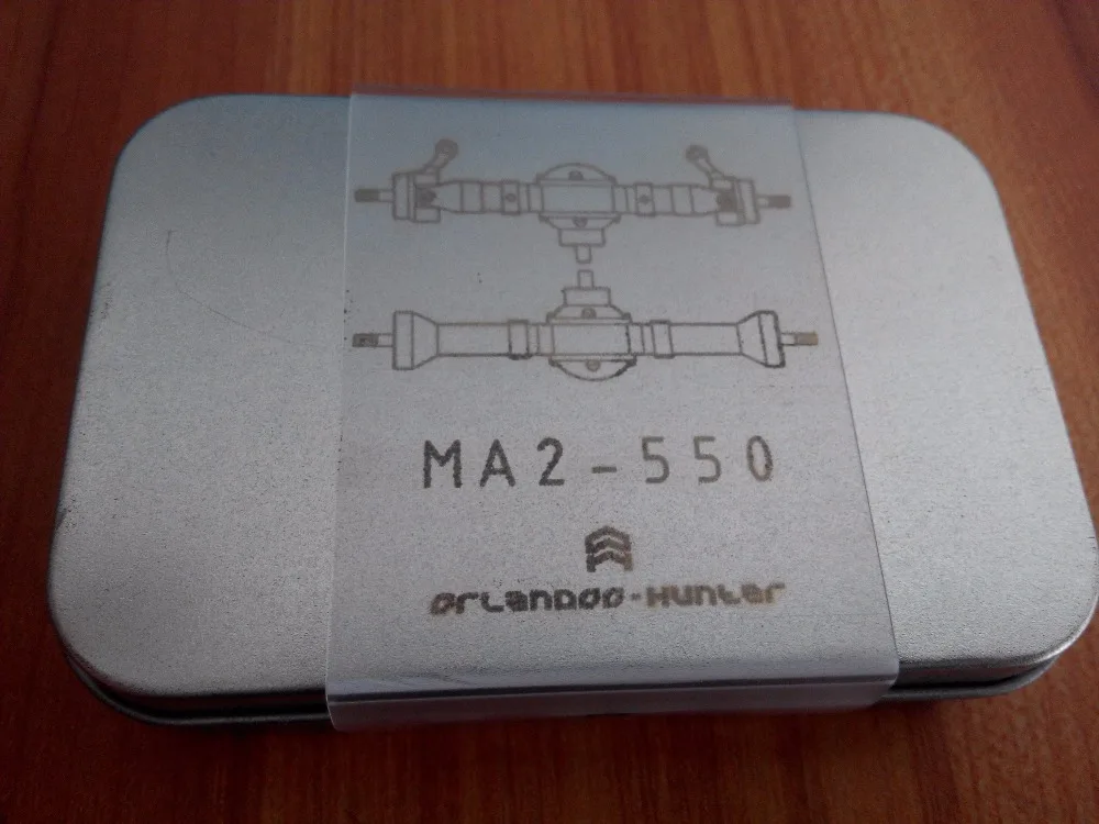 Orlandoo F150 OH35P01 KIT Parti Metalliche Assale Anteriore e Reale Set MD5-550