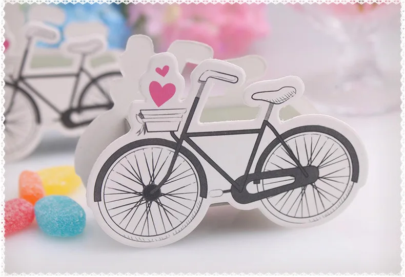 

Wedding & Engagement Romantic Wedding Decoration Accessories Vintage Bicycle Wedding Favor Boxes 100pcs