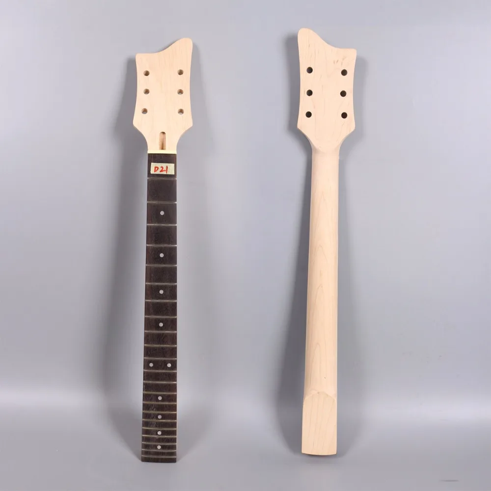 22  fret 25.5'' inch Unfinished electric guitar neck mahogany madeand rosewood fingerboard