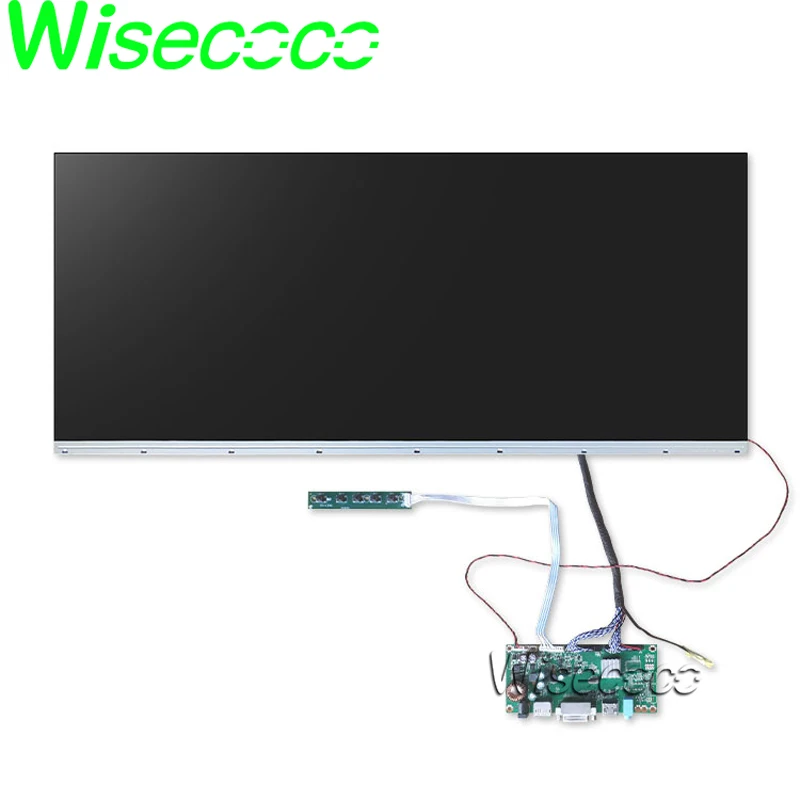 Wisecoco 29 Inch Desktop Gaming Monitor 21:9 2560x1080 IPS Advertising TFT Lcd Screen Display DP Controller Driver Board Kit