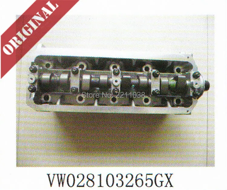 Linde forklift genuine part VW028103265GX Cylinder head with valves used on 350 diesel truck engine H12 H16 H18 H20