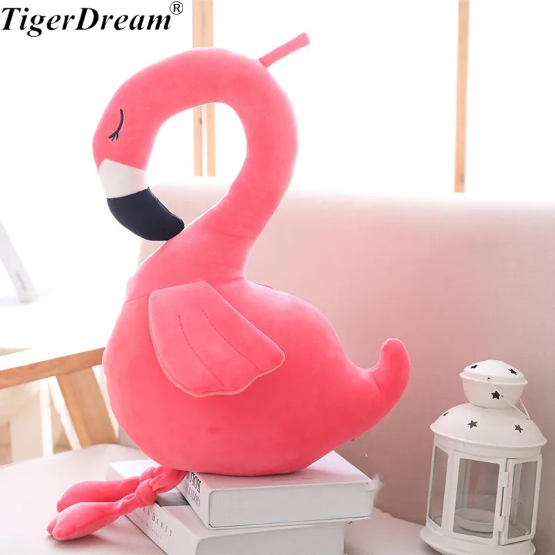 

One Piece Soft PP Cotton Stuffed Flaming Toy Sleeping Pillows Swan Cushions Creative Doll Baby Plush Brinquedos 2 Style