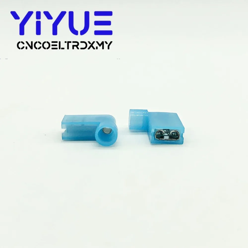 FLDNY2-250 FLDNY2.5-250 Nylon brass Flag Female Terminal insulated WIRE CONNECTORS 20PCS AWG16-14 1.5-2.5mm2 FLDNY