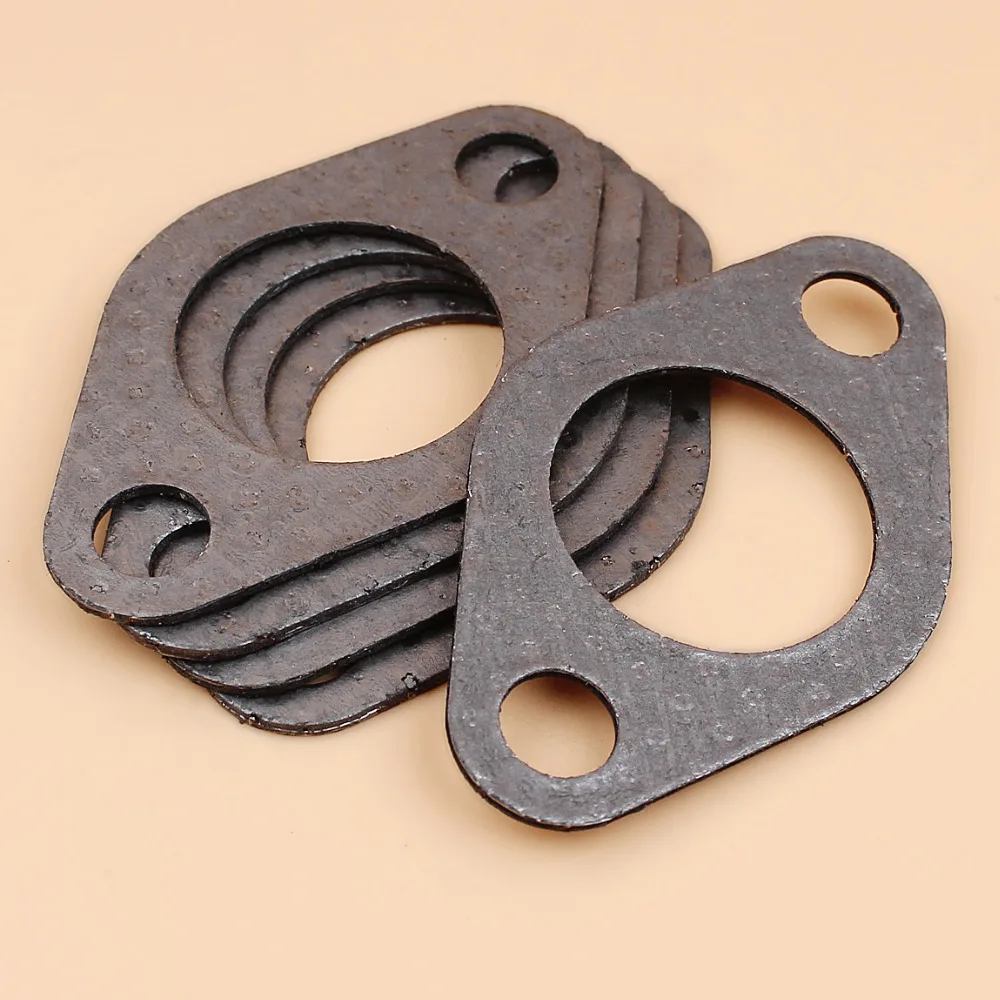 5Pcs/lot Muffler Gasket Fit Honda GX270 GX390 GX340 GX240 188F 190F 5.5KW 6.5KW Small Gasoline Engine Motor Petrol Generator