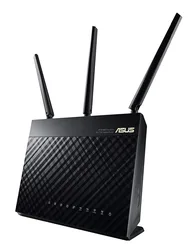 ASUS-RT-AC68U AC1900, enrutador de doble banda, sistema Merlin actualizable, WiFi 5 AiMesh para toda la casa, 1900Mbps