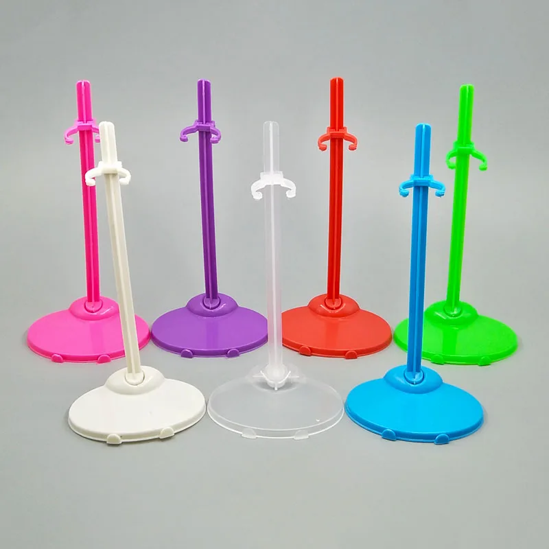 10pcs/lot Doll Stand Display Holder For Barbie Dolls Support 1/6 Doll Accessories
