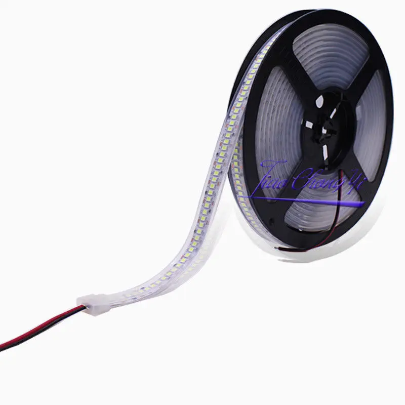 2835 LED Strip 240LEDs/m DC12V High Brightness Flecible LED light white IP67 5M  NEW