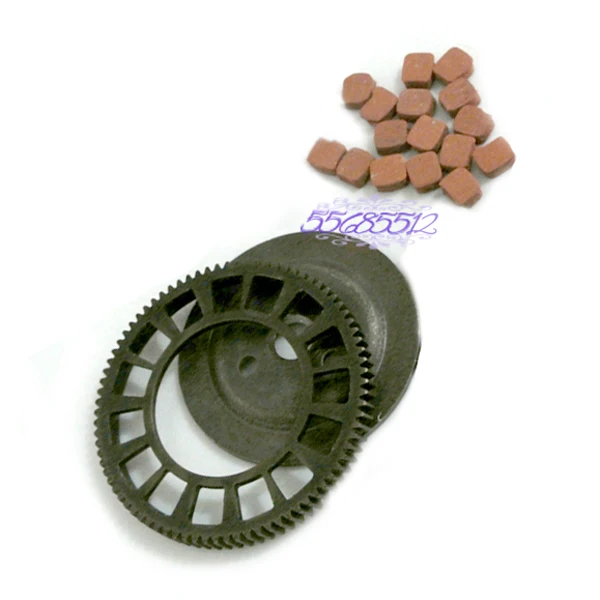 Clutch Big Bevel Gear Frictio Pads Gas Engine Parts 80cc Bicycle Motorized