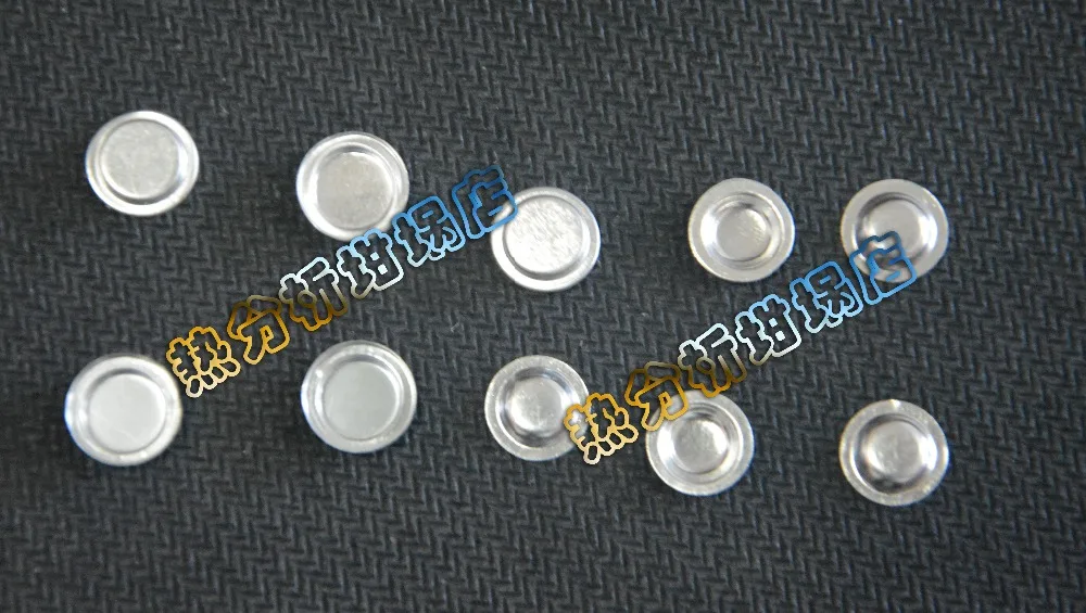 เบ้าหลอมอะลูมิเนียม DSC/เบ้าหลอมการวิเคราะห์ความร้อน