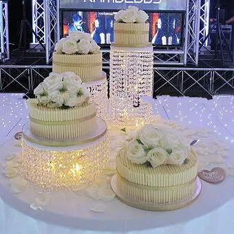 

FREE shipping 3PCS/LOT Wedding Cake Stand/ CRYSTAL Centerpieces - Several to be a Nice combination Cake Accessory Cake bracket