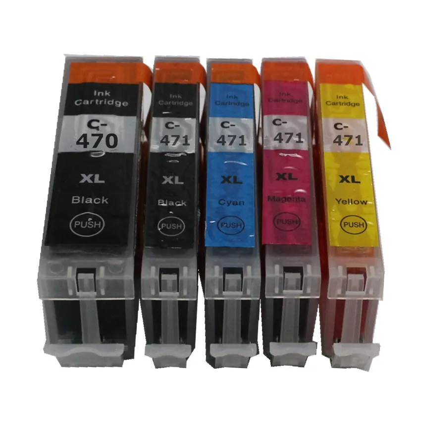 PGI470 PGI-470 BK 470 C LI 471 compatible ink cartridge for canon PIXMA MG5740 MG8640 TS5040 TS6040  TS 5040 TS6040 MG 5740