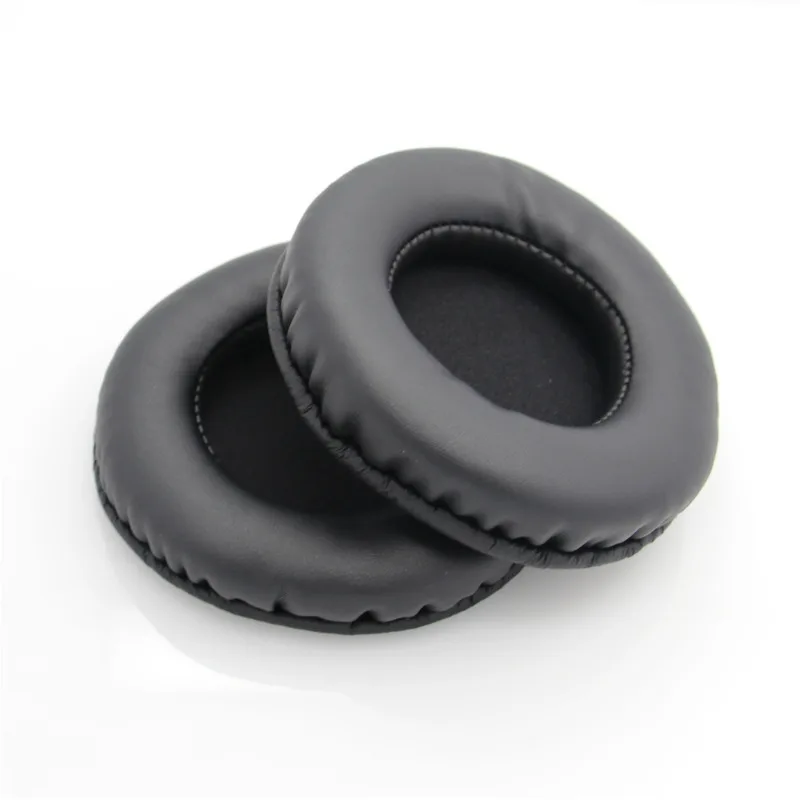 Substituição Earpads para Sennheiser auscultadores, almofadas, almofada, toque macio, couro Earmuffs, HD205II, HD215, HD225, HD440, PRO700DJ