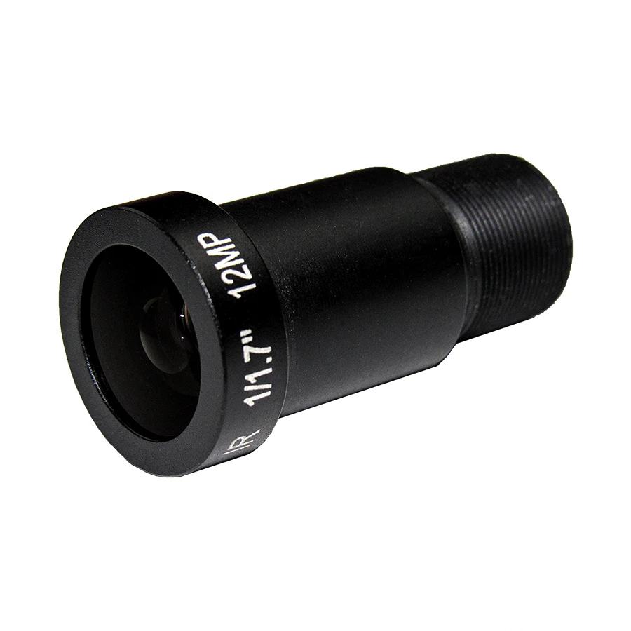 4K 12MP 8mm CCTV Lens 12.0Megapixel IP Camera M12 Lens Non-distortion Surveillance Camera Lens Action Camera Drones Lens