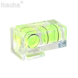 Hot 2 Axis Bubble Spirit Level Gradienter Camera Flash Hot Shoe For Canon For Nikon For Sony Universal DSLR Camera Photography